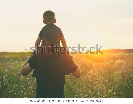 ストックフォト: Couple Looking At A Field