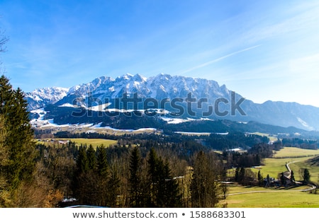 [[stock_photo]]: Winter Forest In Alps Near Kufstein In Austria Europe