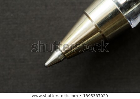 [[stock_photo]]: Ballpoint Pen Tip Macro Shot