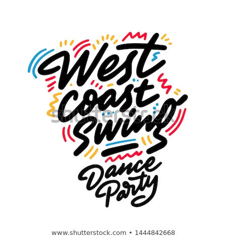 Сток-фото: West Coast Swing Dance