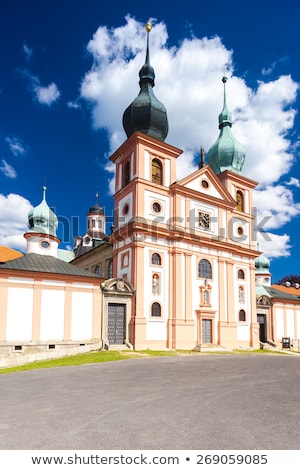 Stockfoto: Chlum Svate Mari Chlum Of Holy Mary Czech Republic