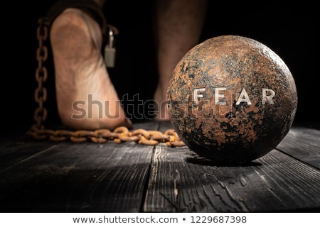 Foto stock: Fearful Of A Trap