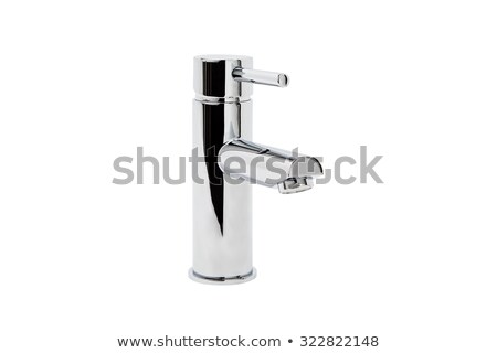 Zdjęcia stock: Kitchen Sink With Mixer Tap