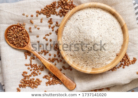 Stok fotoğraf: Buckwheat With Flour