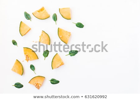 Stock photo: Melon Slices And Berry