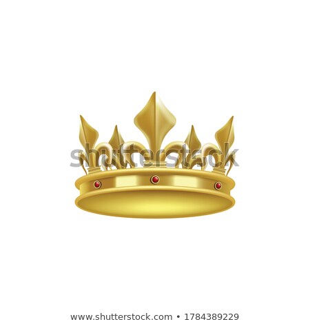 Foto stock: King And Knight Golden Authority Symbol Treasures