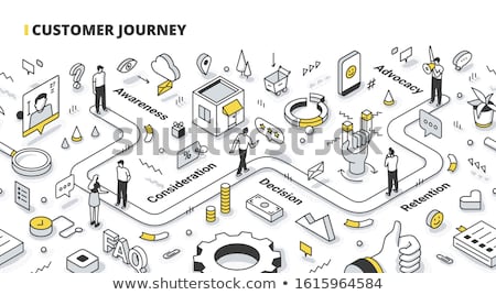 Foto d'archivio: Customer Journey