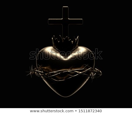Stock fotó: Sacred Heart Of Jesus Casting