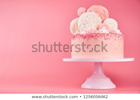 Stok fotoğraf: Pink Cake