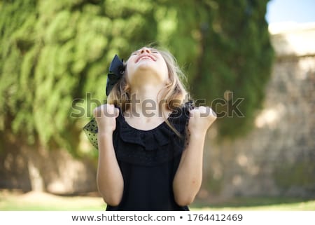 Stock photo: Lovely Blonde Woman Reacting In Amazement