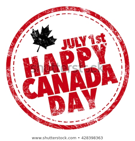 Stok fotoğraf: Stamp Canada Day