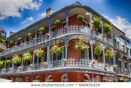 Zdjęcia stock: Historic Building In The French Quarter