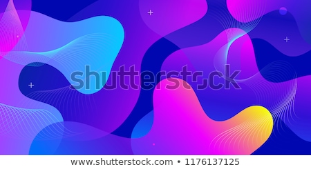 ストックフォト: Bright Abstract Fluid Background