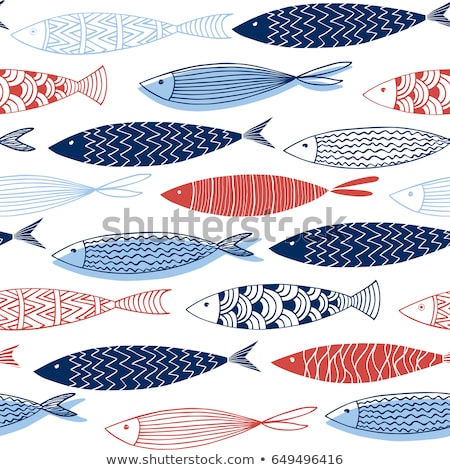 Zdjęcia stock: Seamless Fish