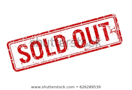 Stock photo: Stamp Text Sold Out