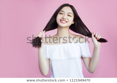 Stockfoto: Eisje · met · liefde · aan · haar · hoofd