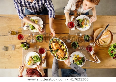 Foto stock: Family Of Chickens