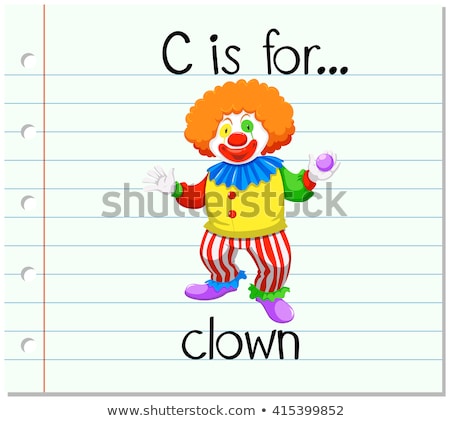 Stockfoto: Flashcard Letter C Is For Circus