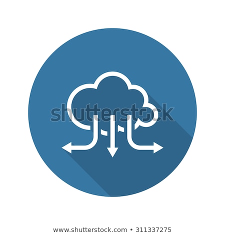 Stockfoto: Accelerate Your Cloud Icon Business Concept Flat Design