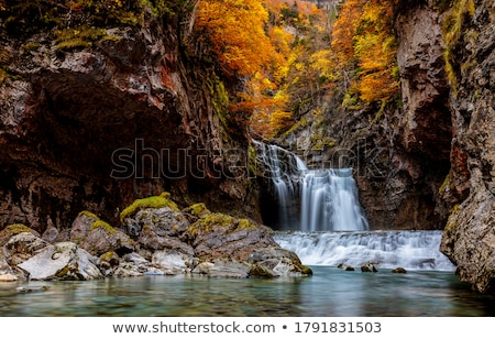 Stock photo: Autumn Landscape In The Mountains