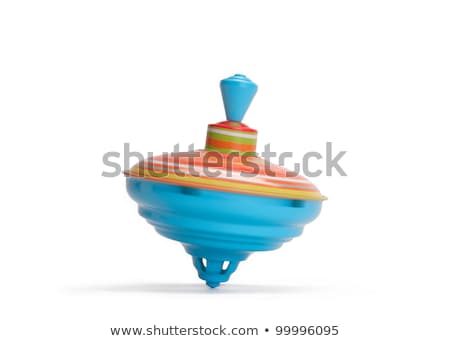 Сток-фото: Whirligig Toy Isolated On White Background