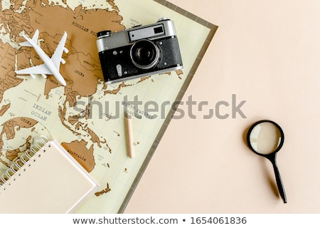 Stockfoto: Travel Vacation Accessories And Photos