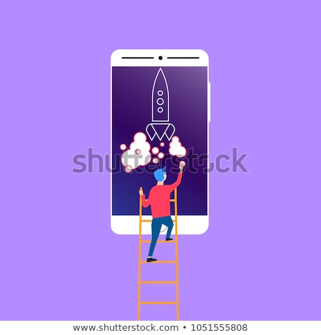 Stock photo: Progressive Web App Concept Vector Illustration