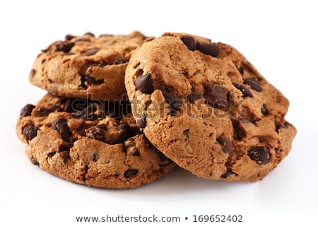 ストックフォト: Three Chocolate Cookies