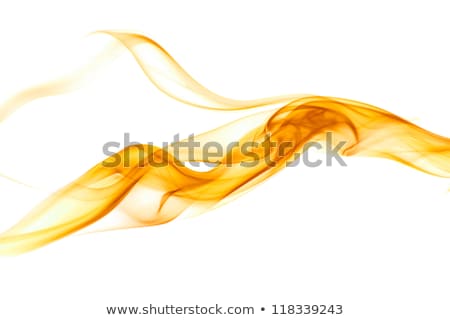 Foto stock: Colored Smoke Isolated On White Background