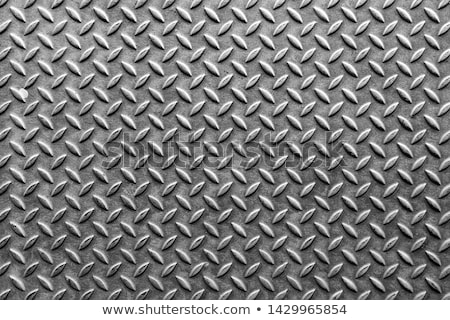 Foto stock: Metallic Grid And Silver Line