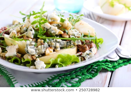 ストックフォト: Vegetable Salad With Blue Cheese