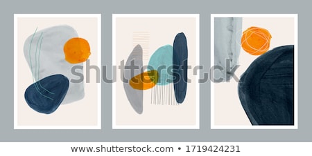Foto stock: Abstract Watercolor Hand Painted Background