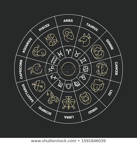 Stok fotoğraf: Aries Monkey Horoscope