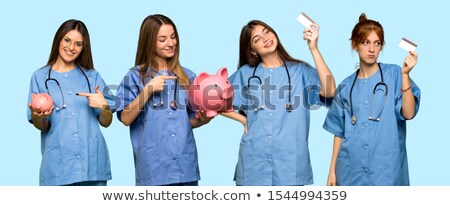 Stock fotó: Nurse About The Money