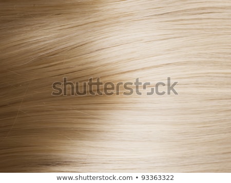 Stock fotó: Closeup On Luxurious Glossy Blonde Hair