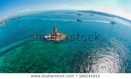 Stock fotó: Maiden Tower Reflection