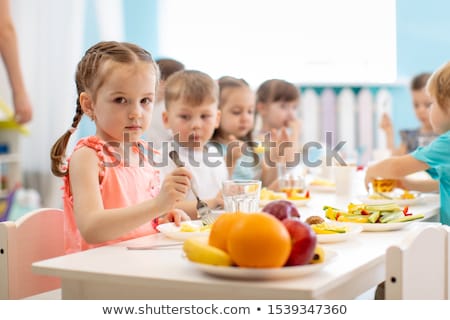 Stockfoto: Nursery School Boymeal