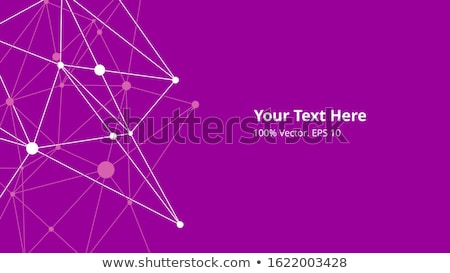 Futuristic Crypto Colorful Blockchain Illustration Vector Global Creative Social Network Abstract Foto stock © karetniy