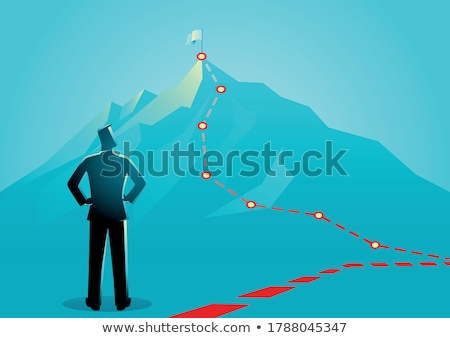 Conquering The Business [[stock_photo]] © rudall30