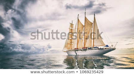 [[stock_photo]]: Sail Ship In Ocean