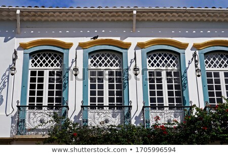 Foto stock: Colonial Balconies