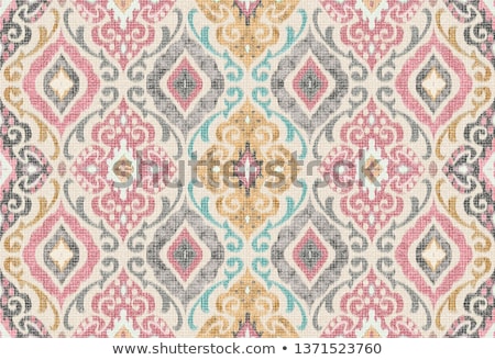 Stok fotoğraf: Abstract Vintage Seamless Damask Pattern