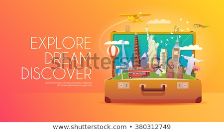 Stockfoto: Dreams Of Travel Illustration