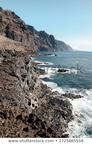 Foto stock: Los Gigantes Cliffs