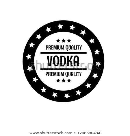 Zdjęcia stock: Vodka Stamps