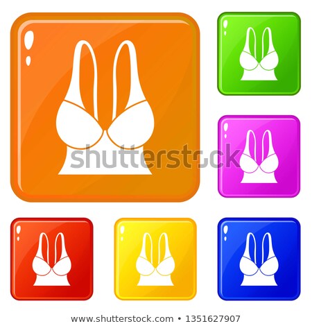 Stock photo: Six Color Cotton Bra