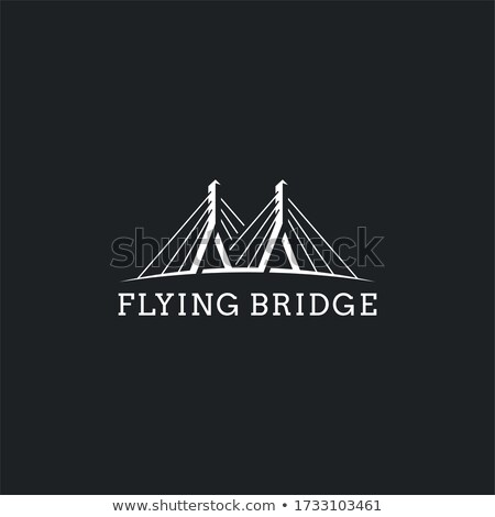 Stock photo: Cables Bridge