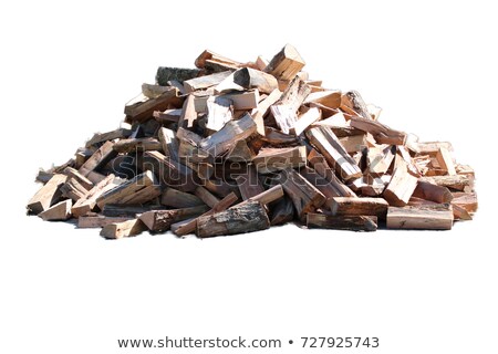 ストックフォト: Pile Of Chopped Firewood Logs