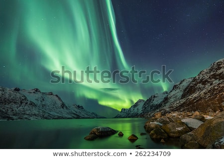 Stock photo: The Northern Light Aurora Iceland