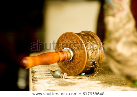 Stok fotoğraf: Prayer Wheel In Tibet